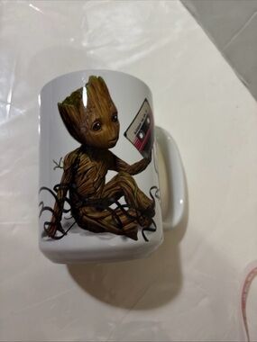 Guardians Of The Galaxy Vol. 2  Marvel Groot With Cassette Coffee Mug